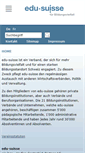 Mobile Screenshot of edu-suisse.ch
